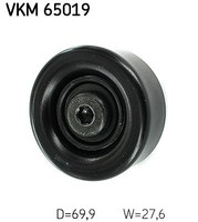 SKF Umlenk-/FüHrungsrolle, Keilrippenriemen Links, Mitte, Oben, Rechts