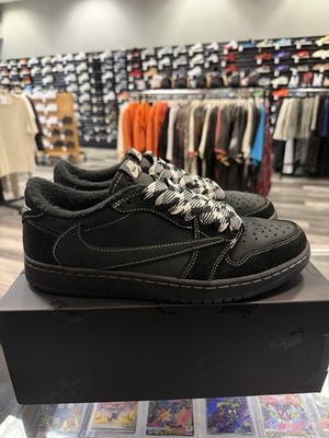 Size 8.5 - Travis Scott Air Jordan 1 Low Black Phantom OG DM7866-001