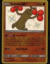 Sudowoodo Shiny Holo Rare Hidden Fates Shiny Vault SV20/SV94 Fighting Pokemon Ca on eBay