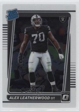 2021 Panini Donruss Optic Rated Rookie Alex Leatherwood #266 1i3m