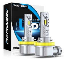 2PC H11 LED Headlight Bulbs Low Beam 6500K For Chevy Silverado 1500 2500HD 07-15
