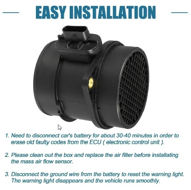 Mass Air Flow Meter Sensor 281642F000 9021050001 GENUINE OEM for HYUNDAI KIA - Image 4 of 4
