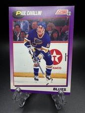 1991-92 Score American - Paul Cavallini #107