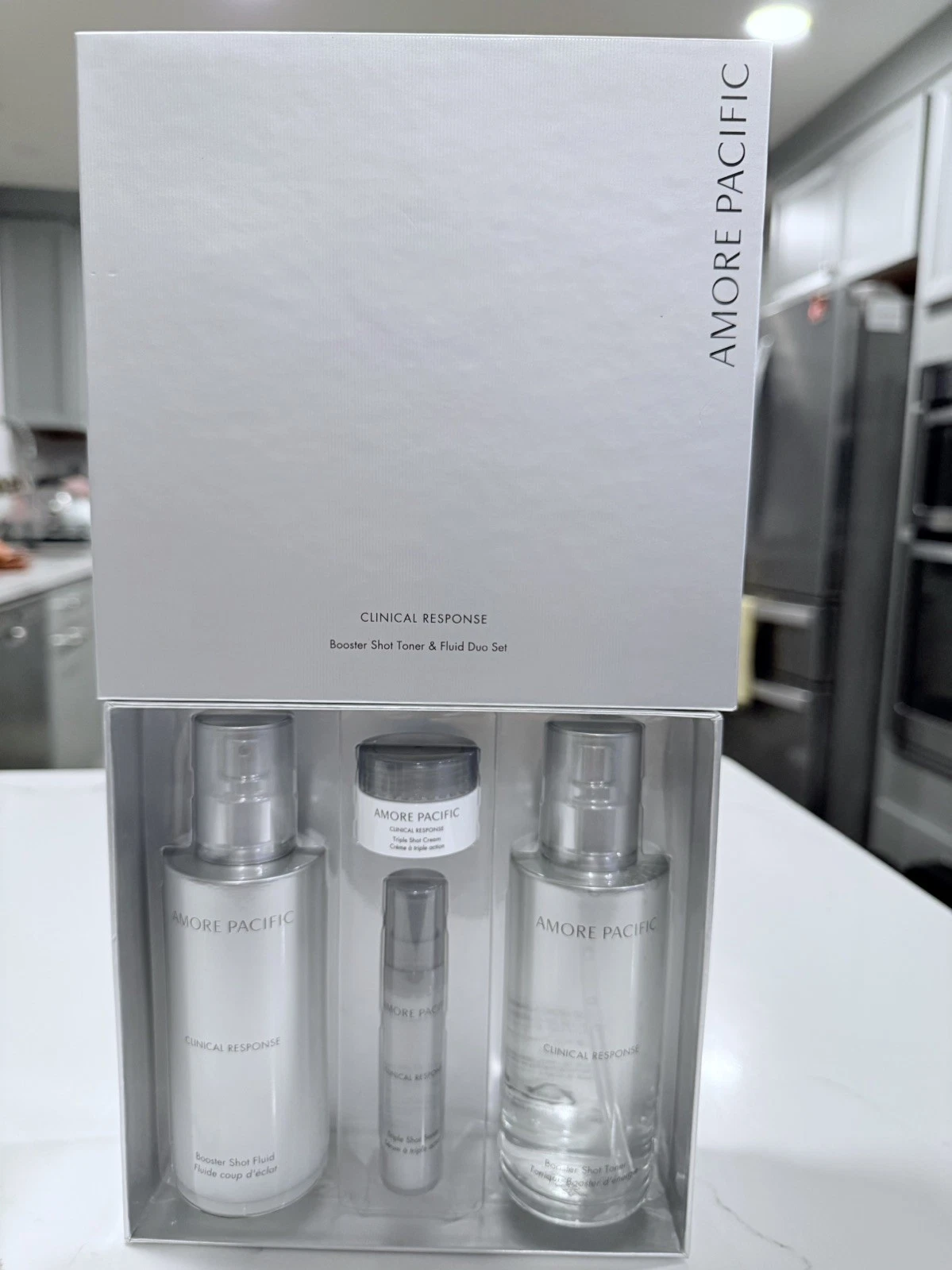 New AmorePacific Clinical Response Duo Set 130ml + 130ml + Gift Korean cosmetics