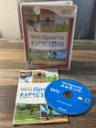 Wii Sports Nintendo Selects Edition Game & Hard Case Manual Inserts CIB Tested