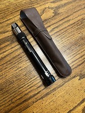 Vintage Made In Germany Unbranded Pocket Microscope 40 50 60 Power W/ Case