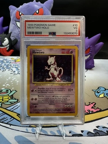 Mewtwo 010/102 Base Set Holo PSA 3