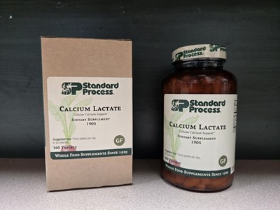Standard Process Calcium Lactate Immune Support, 360 Tablets.  SP Reseller!