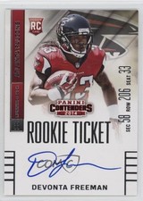 2014 Panini Contenders Devonta Freeman #215 Auto 0u2r