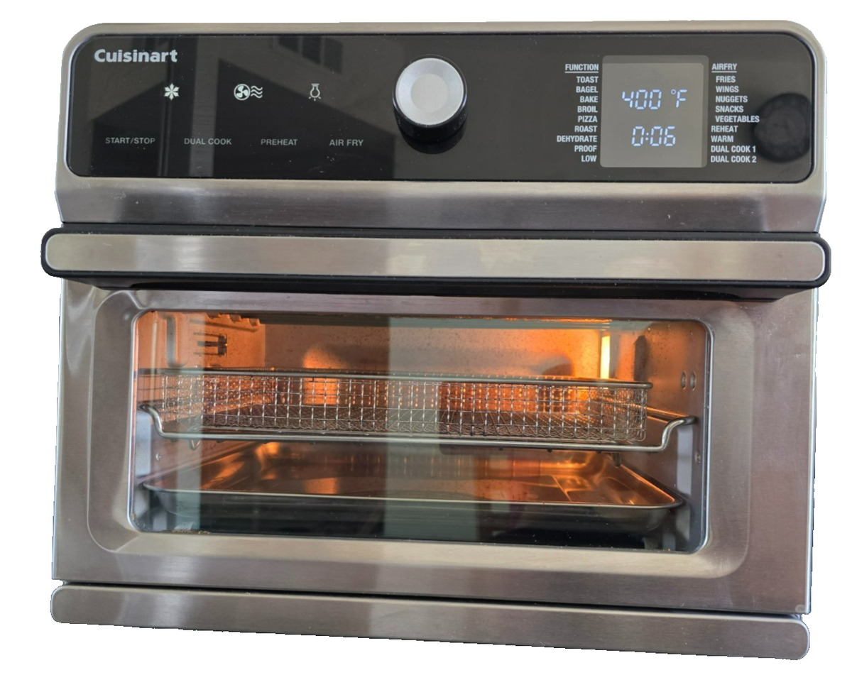 Cuisinart CTOA-130PC3 Digital Model Airfryer Toaster Oven Silver