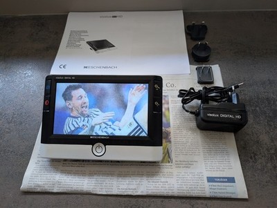 Eschenbach visolux DIGITAL HD elektronische Leselupe Lupe Lesehilfe wie NEU+