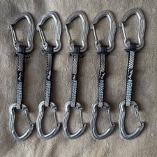 AustrianAlpin Set of 5 QuickDraws Climbing Carabiner Mountaineering Caving New