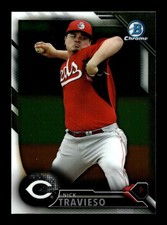 NICK TRAVIESO ⚾ 2016 Bowman Chrome Prospects #BCP149 Cincinnati Reds