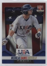 2014 USA Baseball Box Set Red White & Blue Prizm 92/149 Nick Banks Nicholas 07rd
