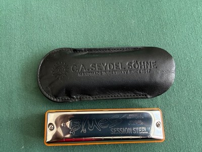 C.A. Seydel Söhne Mundharmonika Blues Session Steel C