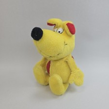 C&A Schuppi Hund Kuscheltier KULT Werbefigur Plüsch Gelb Stofftier Vintage RAR