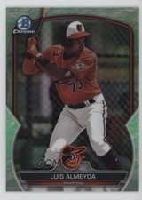 2023 Bowman Draft Chrome Lunar Glow Refractor Luis Almeyda #BDC-145 15wb