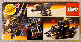 Vintage Lego Space Blacktron set 6876 - Alienator; 100% complete w box/manual