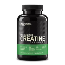 Optimum Nutrition - Micronized Creatine Capsules & Muscle Gain - Multiple Sizes