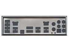 Per X79-DELUXE deflettore posteriore I/O IO piastra posteriore scheda madre #tp