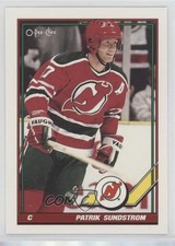 1991-92 O-Pee-Chee Patrik Sundstrom #451 0da0