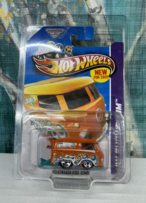 Hot Wheels SHOWROOM Volkswagen Kool Kombi-orange- NEW w/Protector