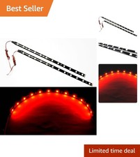 Pack Of 2 Red 12 Flexible Led Strip Lights For Cars Waterproof Cuttable Pack Of 2 Red 12 Flexible Led Strip Lights For Cars Waterproof Cuttable
