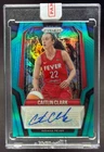 2025 Panini WNBA Prizm Caitlin Clark Signatures Teal Auto #/35 Fever