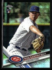 Rob Zastryzny 2017 Topps Chrome #89 Prism Refractor Rookie Chicago Cubs