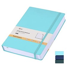 Hardcover Journals-Notebooks 304 pages, Heavy Duty B5 College Ruled Notebook...