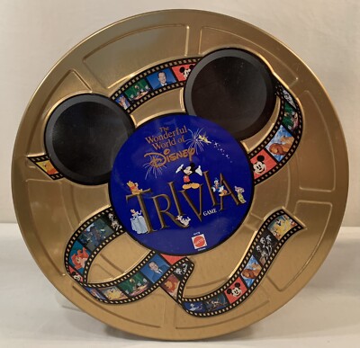 Vintage 1997 The Wonderful World Of Disney Trivia Trivial Pursuit
