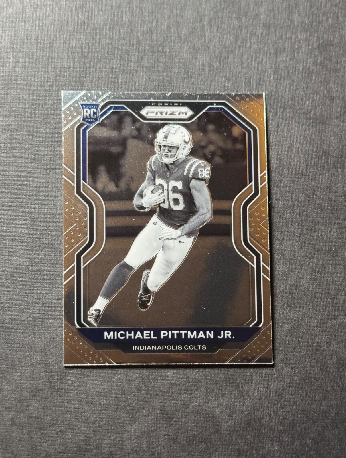 2020 Panini Prizm Michael Pittman Jr. Rookie Image Variations Negative #333 RC