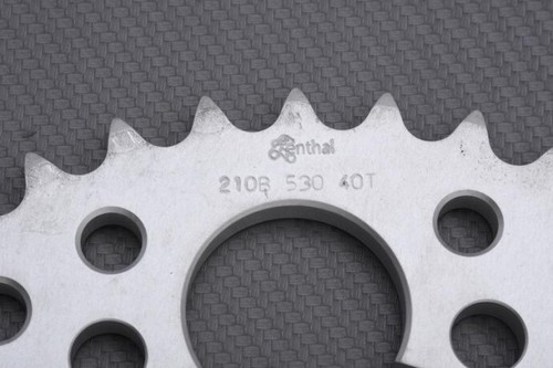 Krone Renthal Light 40Tooth 530 Kawasaki Ninja 300 2013-2016 Ref 210B-530-40T-SI - Picture 3 of 3