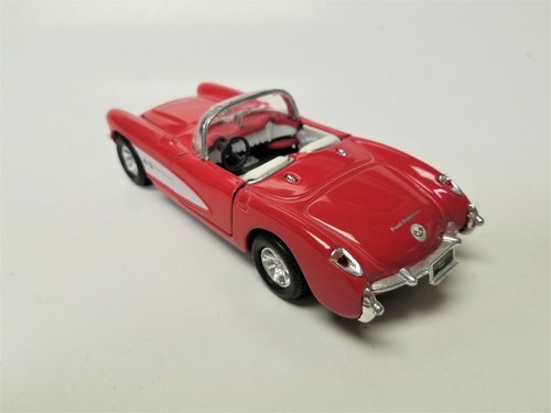 1957 Corvette Red Conv.1/32 Sunnyside SS5709 Pull Back - Picture 3 of 10