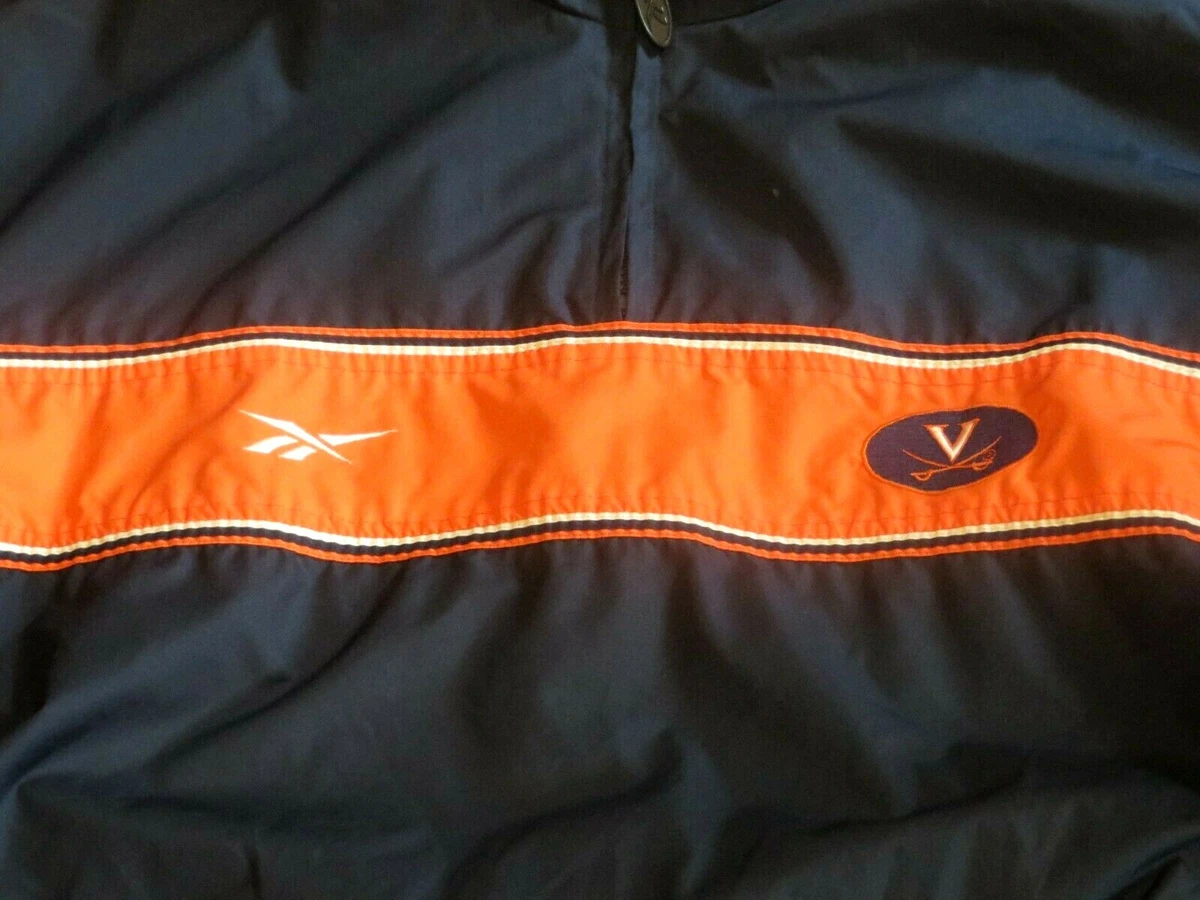 Men s VTG 90 s UVA Virginia Cavaliers Navy Blue Windbreaker