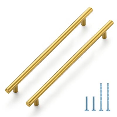 10 Pack 11-3/10 Inch Cabinet Pulls Kitchen Cabinet Handles with 8-3/4 Inch Ho...