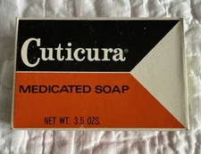 NEW Vintage Cuticura Medicated Bar Soap 3.5 oz NOS by Purex