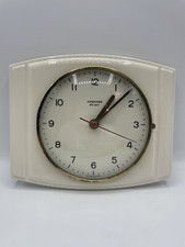 Junghans Wanduhr Quartz Ato-Mat Keramik Vintage Rarität funktionsfähig 