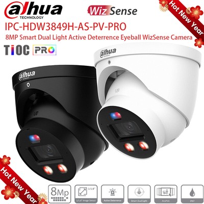 Dahua 8MP TiOC IP Camera IPC-HDW3849H-AS-PV-PRO