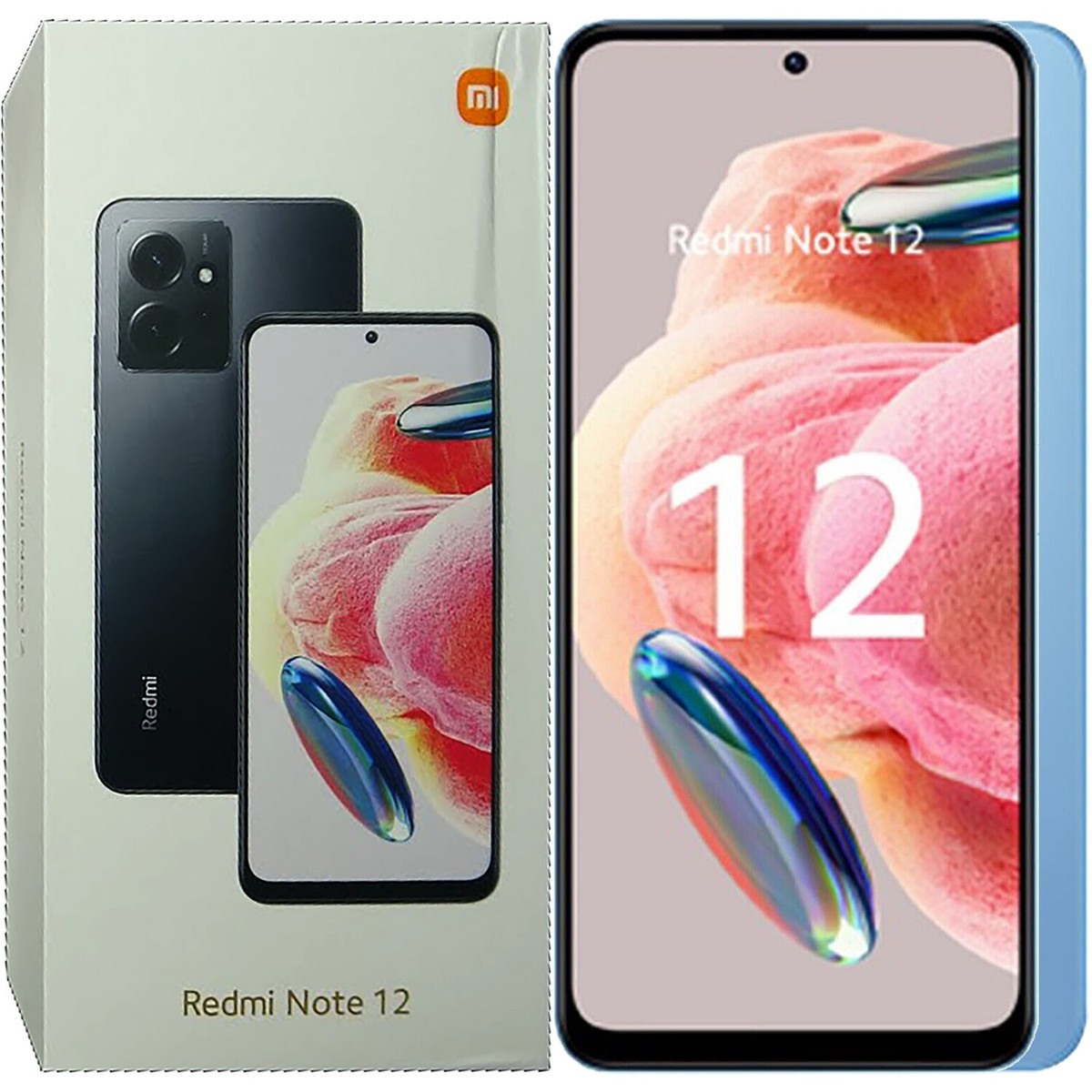 Xiaomi Redmi Note 12 4G Ice Blue 128GB + 4GB Dual-Sim Unlocked OEM