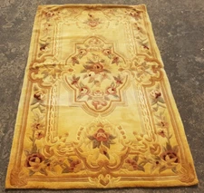 Vintage Chinese Floral Beautiful Art Deco Home Decor Rug 164x104 cm