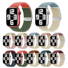 Splice Nylon Loop Band Braided Elastic Strap For Apple Watch Ultra 8/7/6/5/4/SE