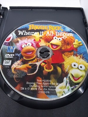 Jim Henson's Fraggle Rock Where It All Began DVD 2004 Bonus