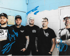 * THE GHOST INSIDE * signed 8x10 photo * VIGIL, JOHNSON, RILEY & TKACZYK * 3