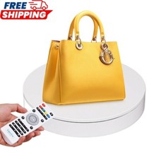 32cm Electric Turntable 360 Photography Display Stand Remote Control Speed