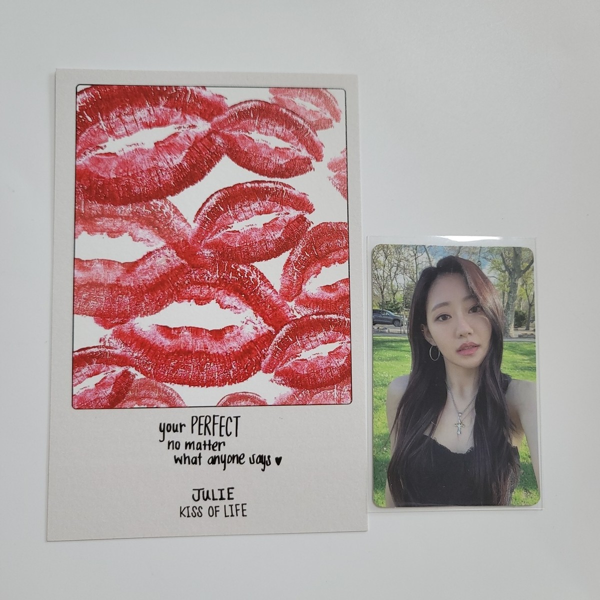 KISS OF LIFE Signed album Autograped album all members KISS OF LIFE Signed album Autograped album all members