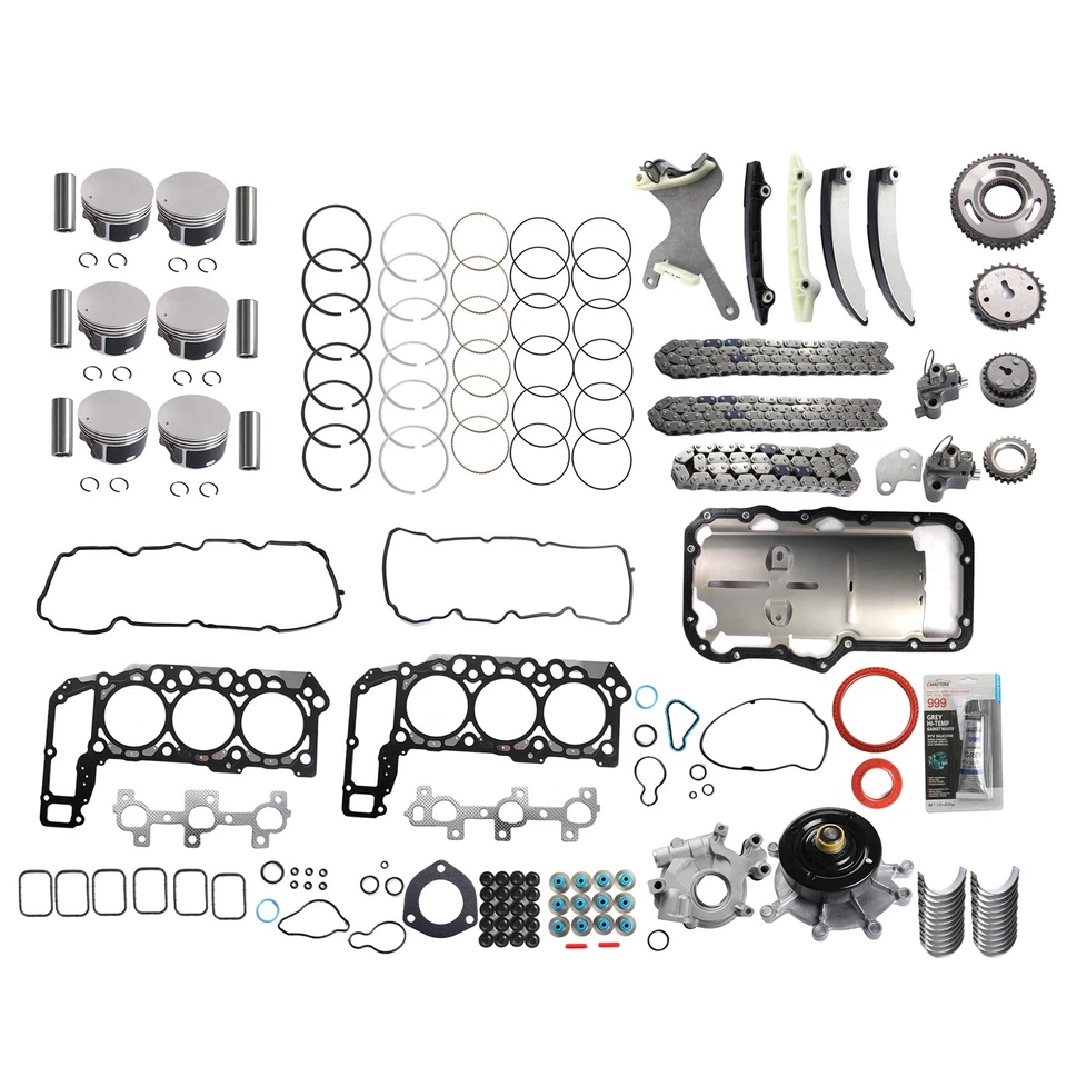 Engine Rebuilding Kit For 2005-2012 Jeep Liberty Dodge Durango Dakota 3.7L - Image 2 of 4