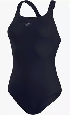 Speedo Mädchen Eco Endurance+ Badeanzug Gr 176 Schwimmer Rücken Navy| 6-B-56