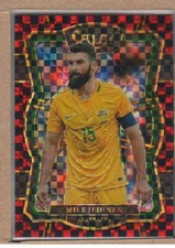 Mile Jedinak 112 2017-18 Panini Select Mezzanine Checkerboard Prizm