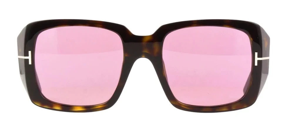 Nuevo TOM FORD TF1035 52Y Ryder-02 51 mm Marrón Grueso Cuadrado Gafas de sol Italia Unisex Foto 2 de 3